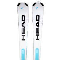 Gebrauchter Junior ski Head Supershape + Bindungen - Qualität B