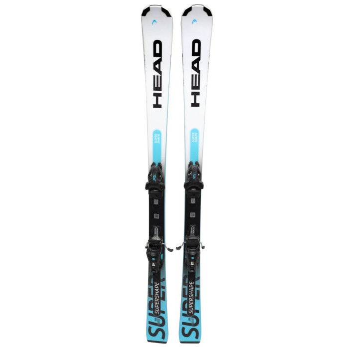 Used junior ski Head Supershape + bindings - Quality B