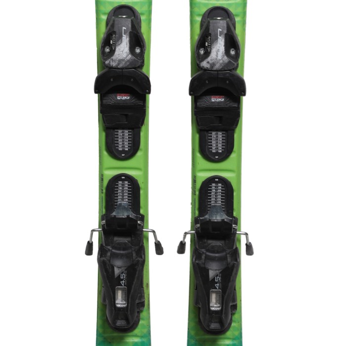 Used junior ski Elan Jett ACE + bindings - Quality A