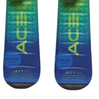 Used junior ski Elan Jett ACE + bindings - Quality A