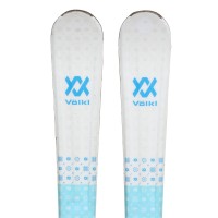 Gebrauchter Juniorski Volkl Flair JR + Bindungen - Qualität A