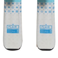 Gebrauchter Juniorski Volkl Flair JR + Bindungen - Qualität A