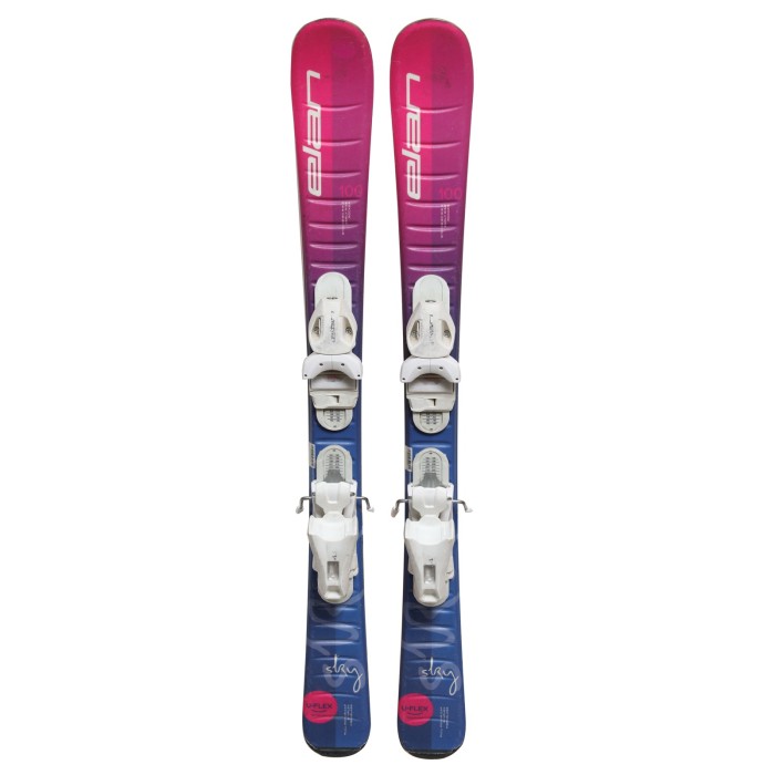 Gebrauchter Junior ski Elan Sky + Bindungen - Qualität A