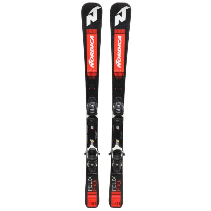 Esquí junior usado Nordica Felix pro S + fijaciones - Calidad A
