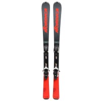 Gebrauchter Junior ski Nordica Team + Bindungen - Qualität A