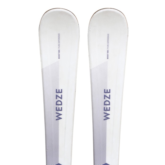 Ski occasion junior Wedze Boost 500 + fixations - Qualité A