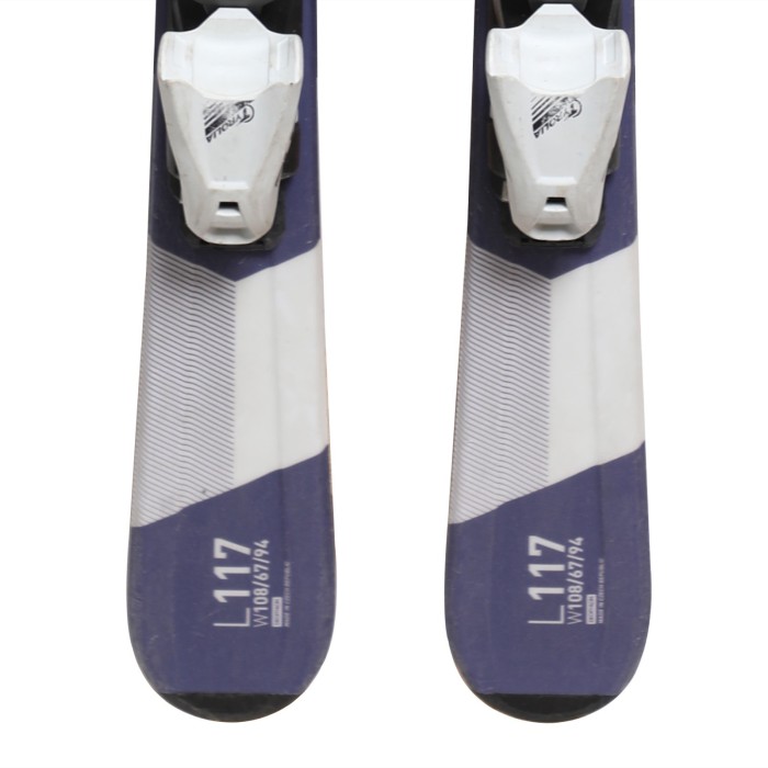 Ski occasion junior Wedze Boost 500 + fixations - Qualité A
