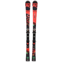 Ski occasion junior Rossignol Hero Athlète SL Titanal + fixations - Qualité C