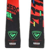 Esquí junior usado Rossignol Hero Athlète SL Titanal + fijaciones - Calidad C