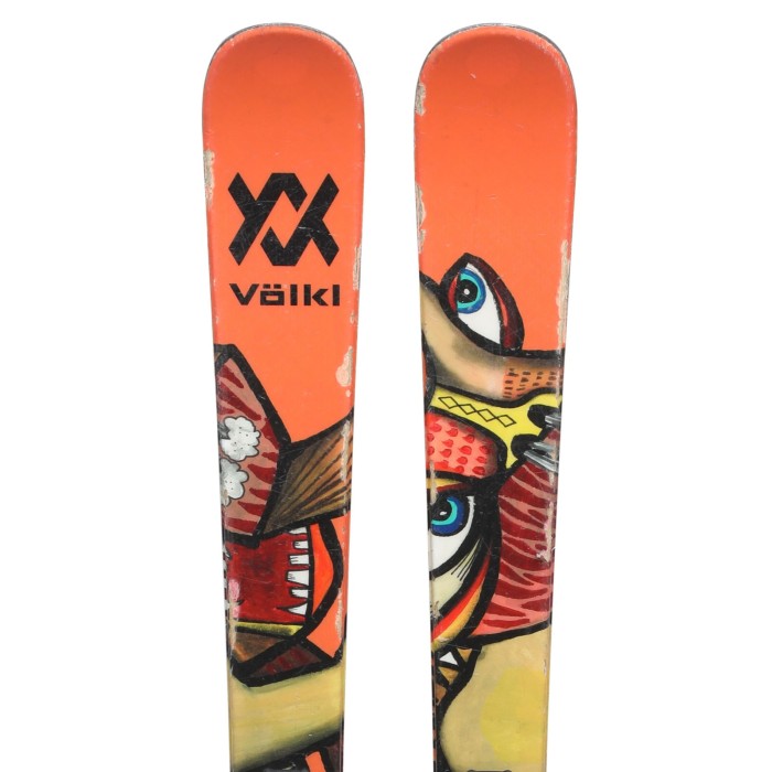 Ski occasion Junior Volkl Revolt vmotion + fixations - Qualité C