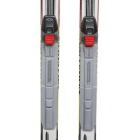 Ski de fond occasion junior Salomon Team Contagrip + fixation SNS profil - Qualité A