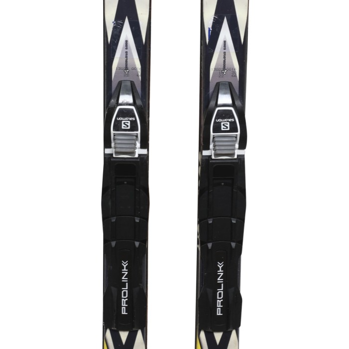Langlaufski junior Salomon team racing + bindung Prolink / NNN - Qualität A