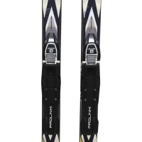 Langlaufski junior Salomon team racing + bindung Prolink / NNN - Qualität A