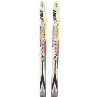 Ski de fond occasion junior Salomon Team Racing Grip + fixation Prolink / NNN - Qualité A