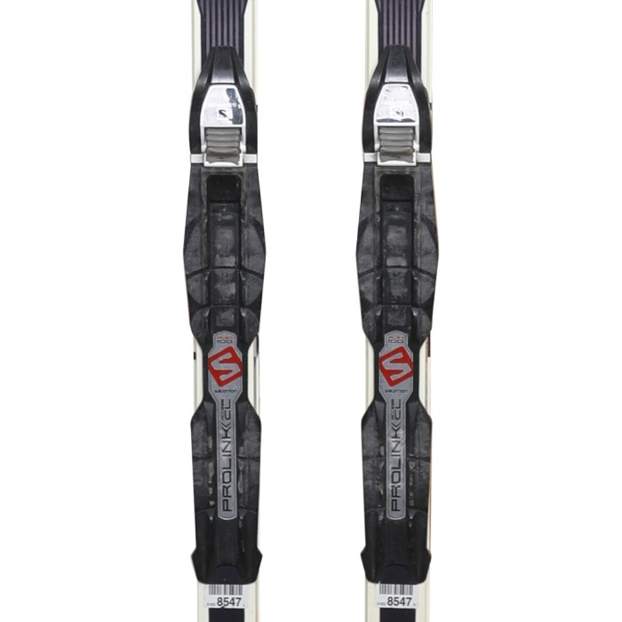 Langlauf ski Salomon Aero 7 Skin + bindung Prolink / NNN - Qualität A