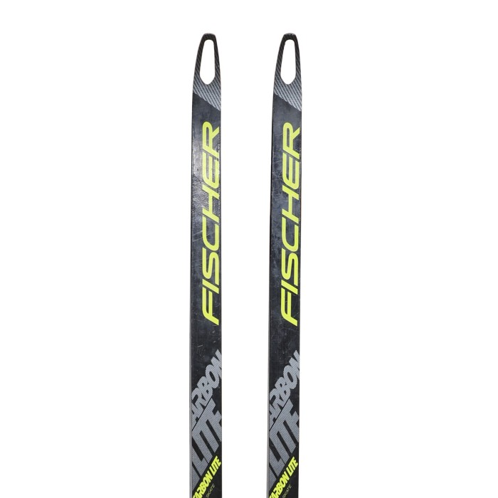 Ski de fond skating occasion  Fischer Carbon Lite + fixation NNN Turnamic - Qualité A