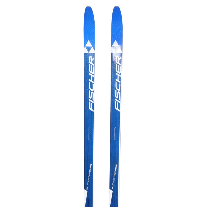 Ski de fond occasion Fischer FibreCrown + fixation NNN Turnamic - Qualité A
