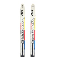Ski de fond occasion junior Salomon Team Racing Grip + fixation SNS Profil Qualité A
