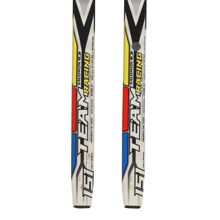 Esquís de fondo junior Salomon Team Racing Grip + fijaciones SNS Profil