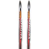Ski de fond occasion junior Salomon Team Junior contagrip + fixation SNS Profil Qualité A