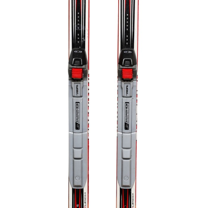 Ski de fond occasion junior Salomon Team Junior contagrip + fixation SNS Profil Qualité A