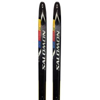 Ski de fond occasion junior Salomon Team Racing Grip + fixation SNS Profil Qualité A