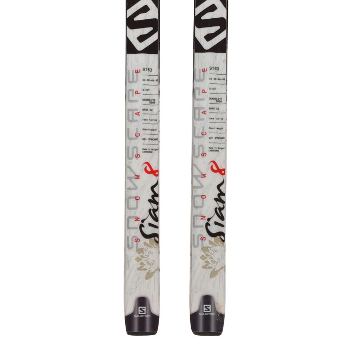 Ski de fond occasion Salomon Snowscape 8 Siam + fixation SNS Profil Qualité A
