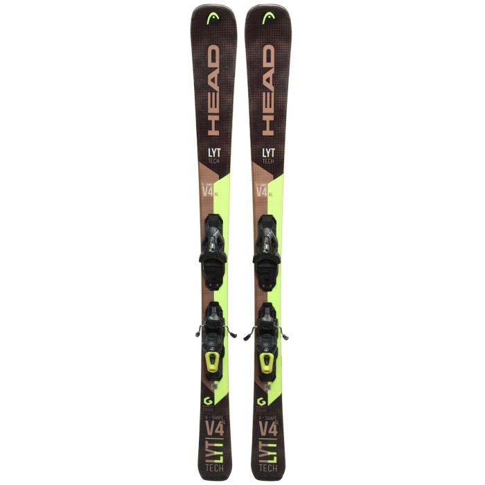 Ski Head V-Shape V4 XL + Bindings - Quality B