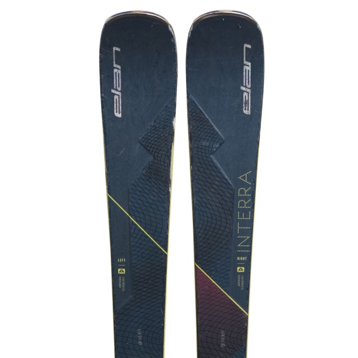 Ski occasion Elan Interra + fixations - Qualité B
