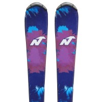 Ski occasion junior Nordica Little Belle + fixations - Qualité A