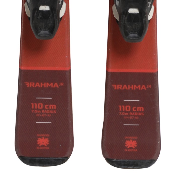 Sci junior Blizzard Brahma JR + attacchi usati - Qualità A