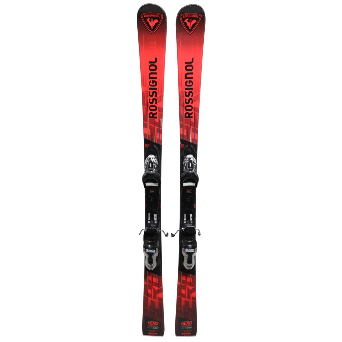 Gebrauchter Juniorski Rossignol Hero MultiEvent + Bindungen - Qualität B