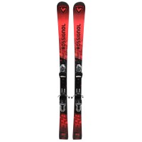 Used junior ski Rossignol Hero MultiEvent + bindings - Quality B