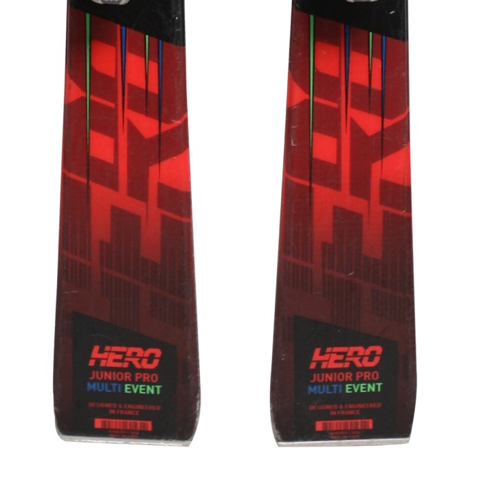 Sci junior Rossignol Hero MultiEvent usato + attacchi - Qualità B