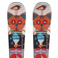 Ski occasion junior Salomon T1 + fixations - Qualité B