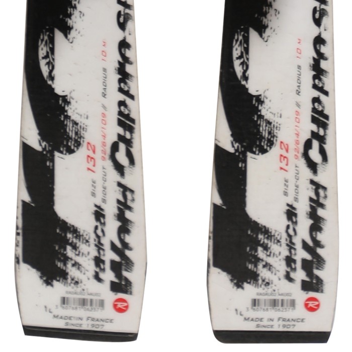 Used junior ski Rossignol Radical Worldcup Pro SL + bindings - Quality B