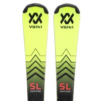 Ski occasion junior Volkl Racetiger JR Pro SL + fixations - Qualité A
