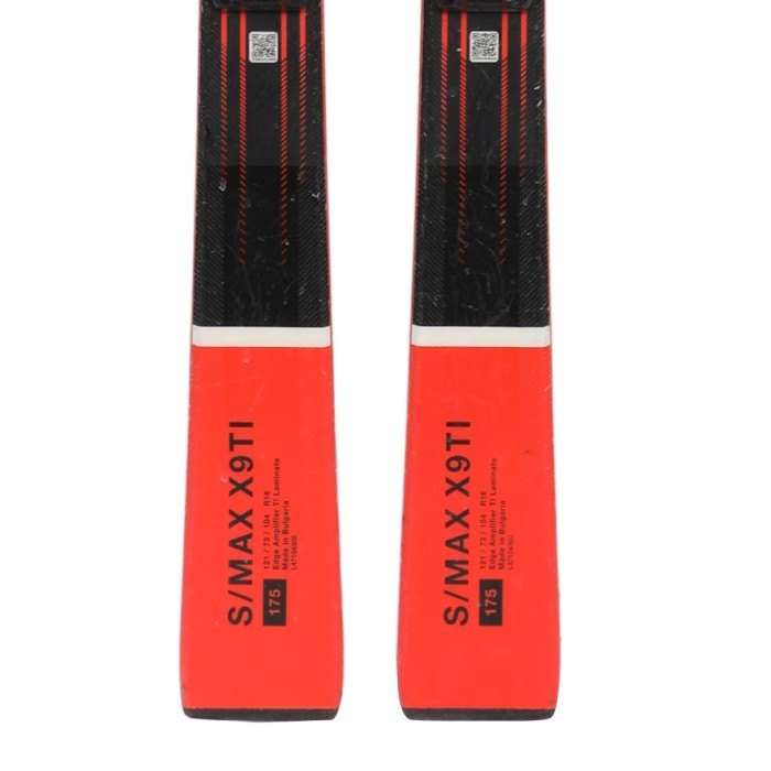 Ski occasion Salomon S Max X9 Ti + fixations - Qualité B