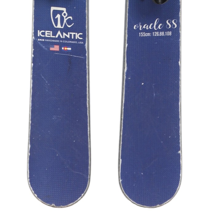 Ski occasion icelantic oracle 88 + fixations - Qualité B