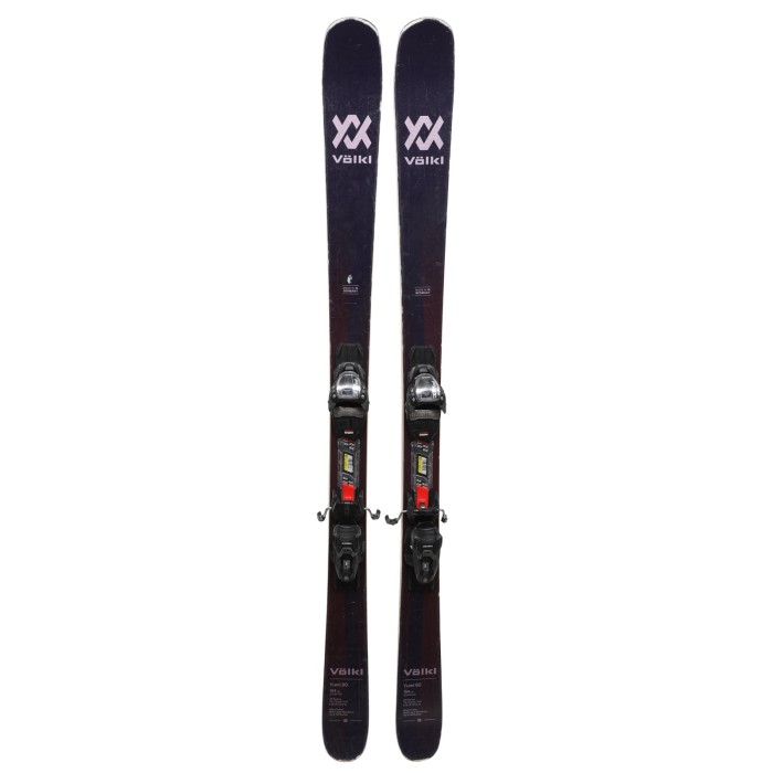 Ski occasion Volkl Yumi 80 + fixations - Qualité B