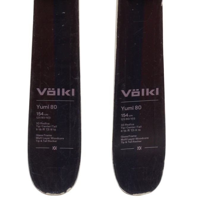 Sci Volkl Yumi 80 + attacchi - Qualità B