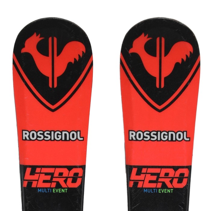 Used junior ski Rossignol Hero Multi Event + bindings - Quality A