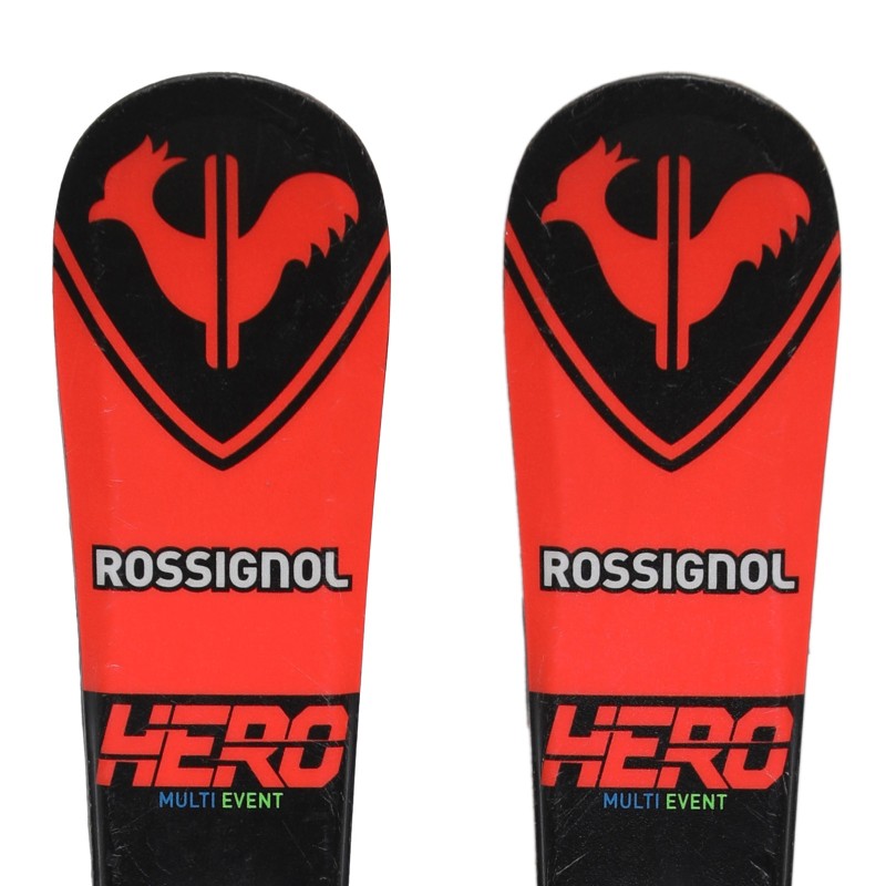 Gebrauchter Juniorski Rossignol Hero Multi Event + Bindungen - Qualität A