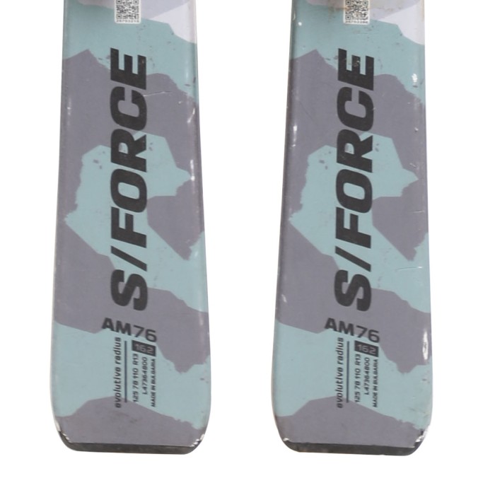 Ski Salomon S Force AM 76 + bindung - Qualität B