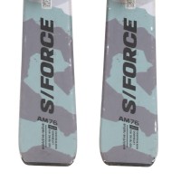 Ski Salomon S Force AM 76 + bindung - Qualität B