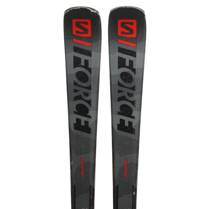 Ski Salomon S Force 07 + bindings - Quality B