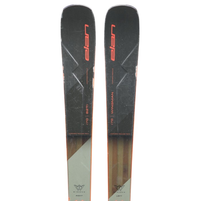 Gebrauchter Ski Elan Wingman 82 Ti + Bindungen - Qualität C