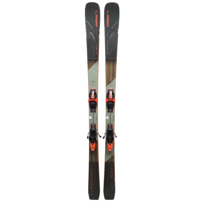 Ski occasion Elan Wingman 82 Ti + fixations - Qualité C