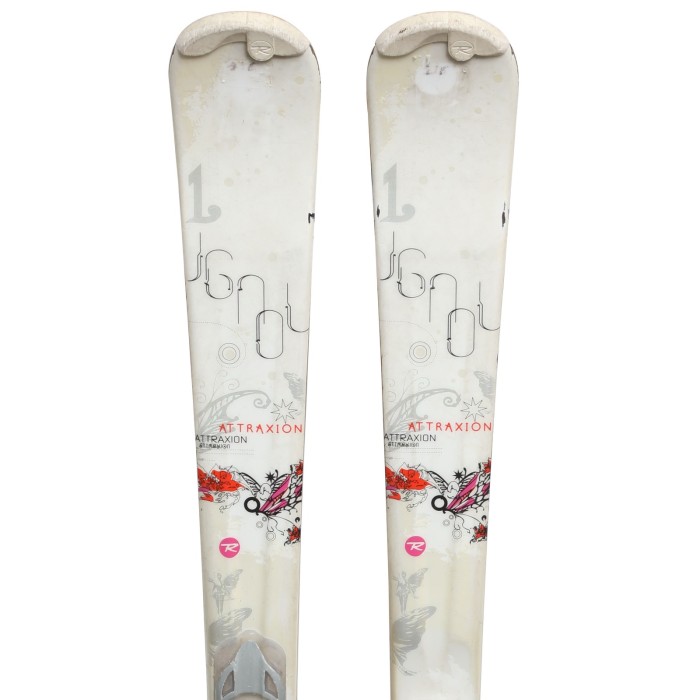 Ski occasion Rossignol Attraxion 1 Casual + fixation - Qualité B