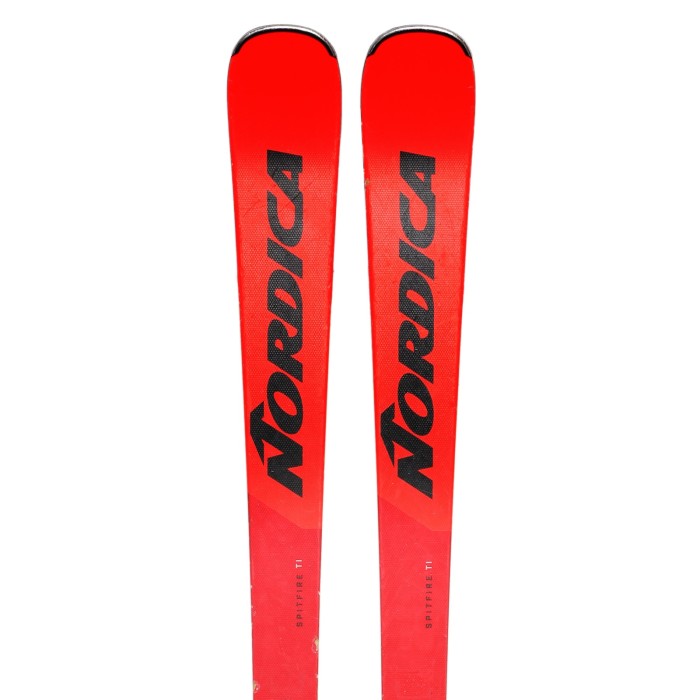 Ski Nordica Spitfire Ti + bindings - Quality B